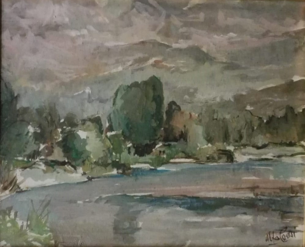 PAISAJE CON ÁRBOLES - ALDO CORSI