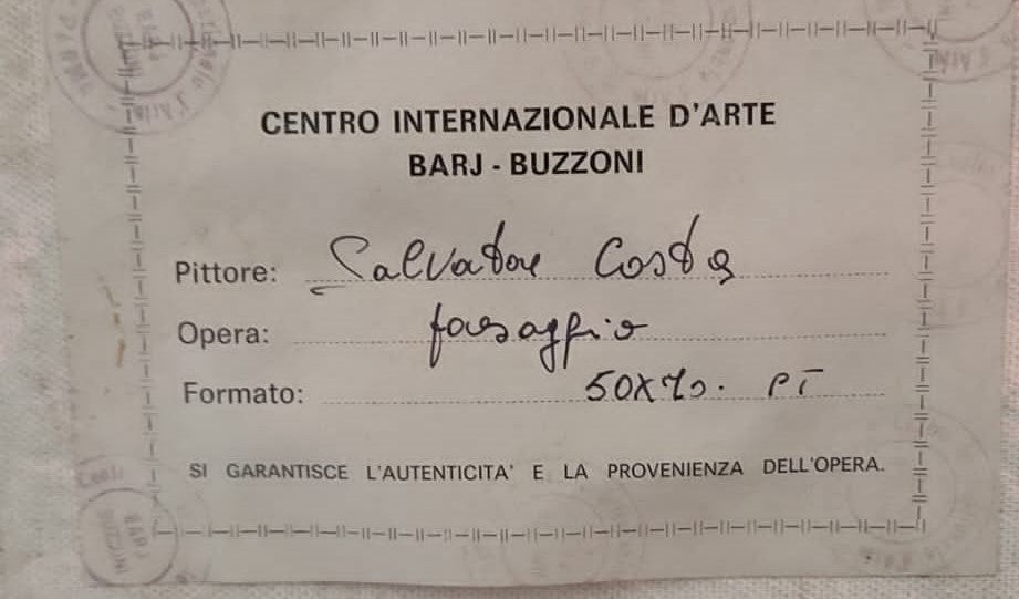 PAISAJE - SALVATORE COSTA