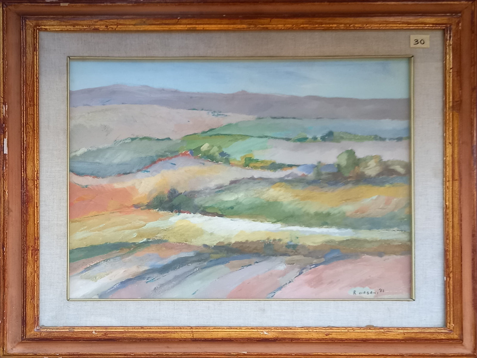 Roberto Ciabani - Paesaggio collinare
