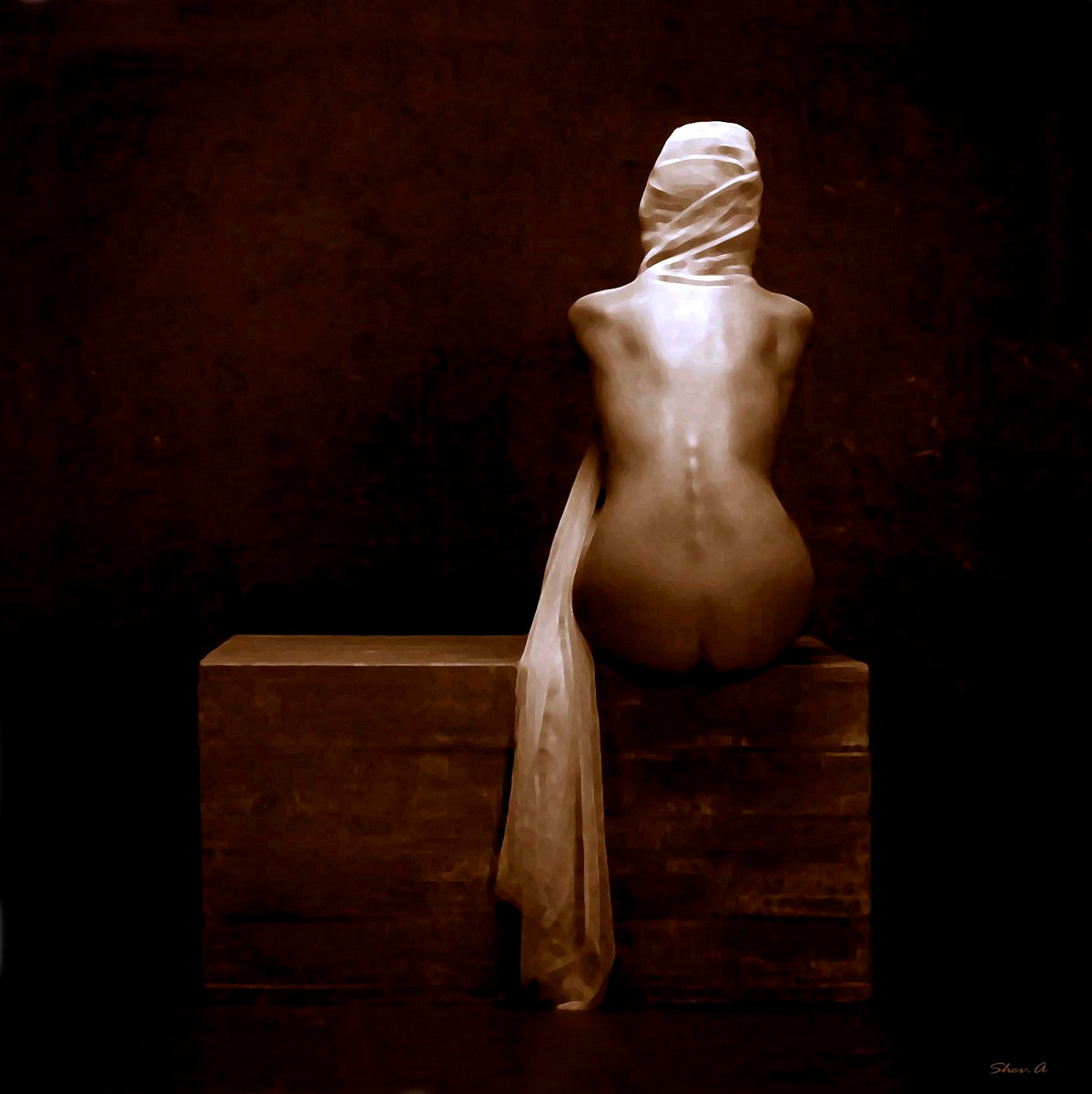 Andrea Shevchuk - With towel