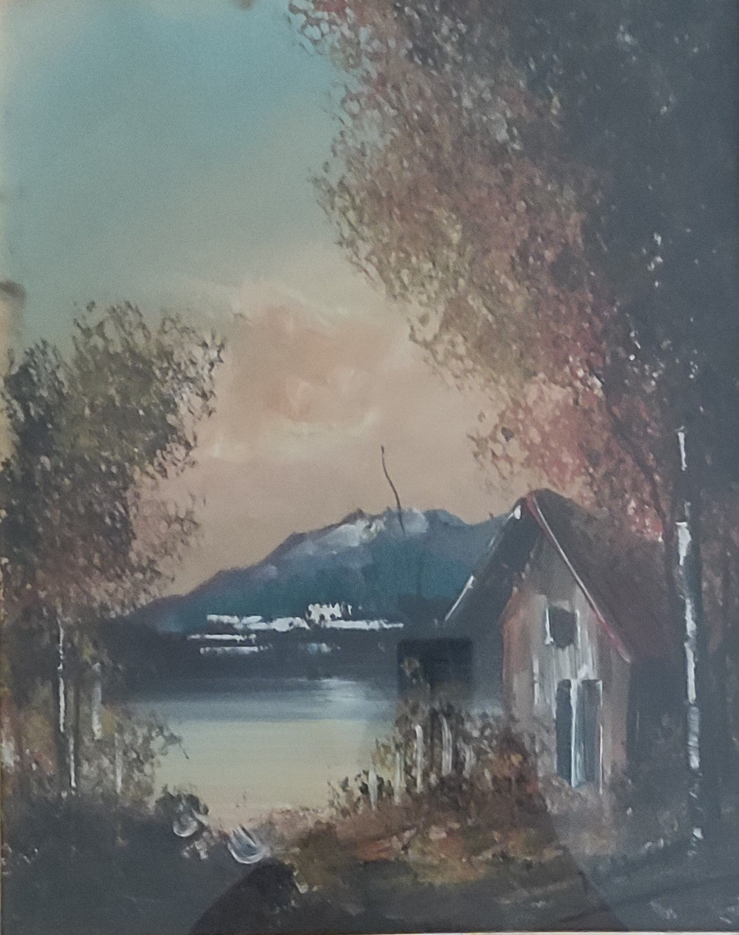 LAKE LANDSCAPE - EARLY 1900S