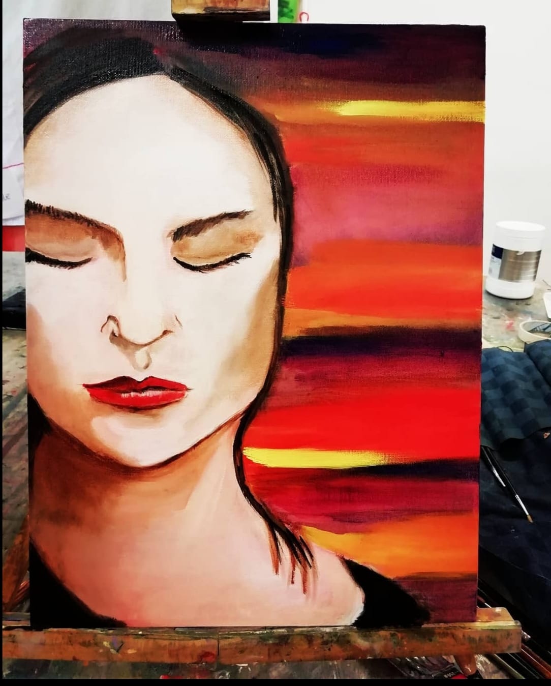 Pintura al óleo - artista desconocido