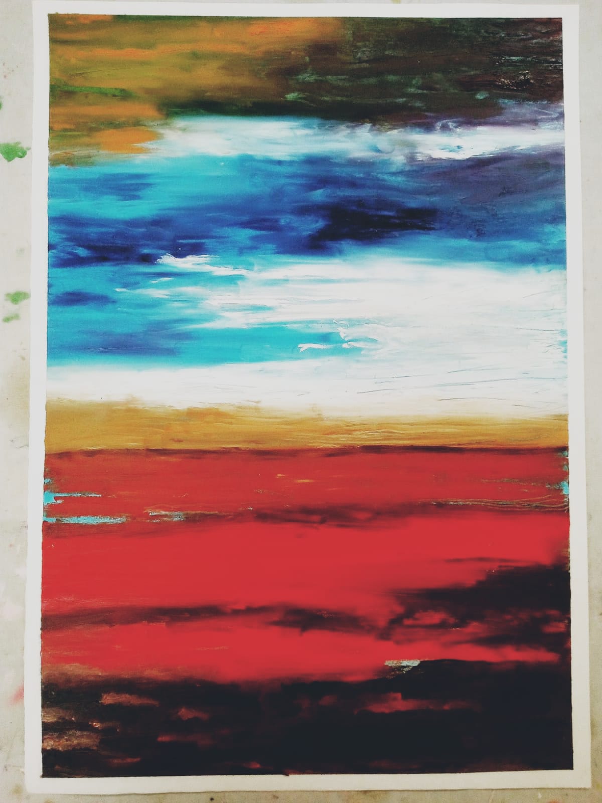 Pintura al óleo - artista desconocido
