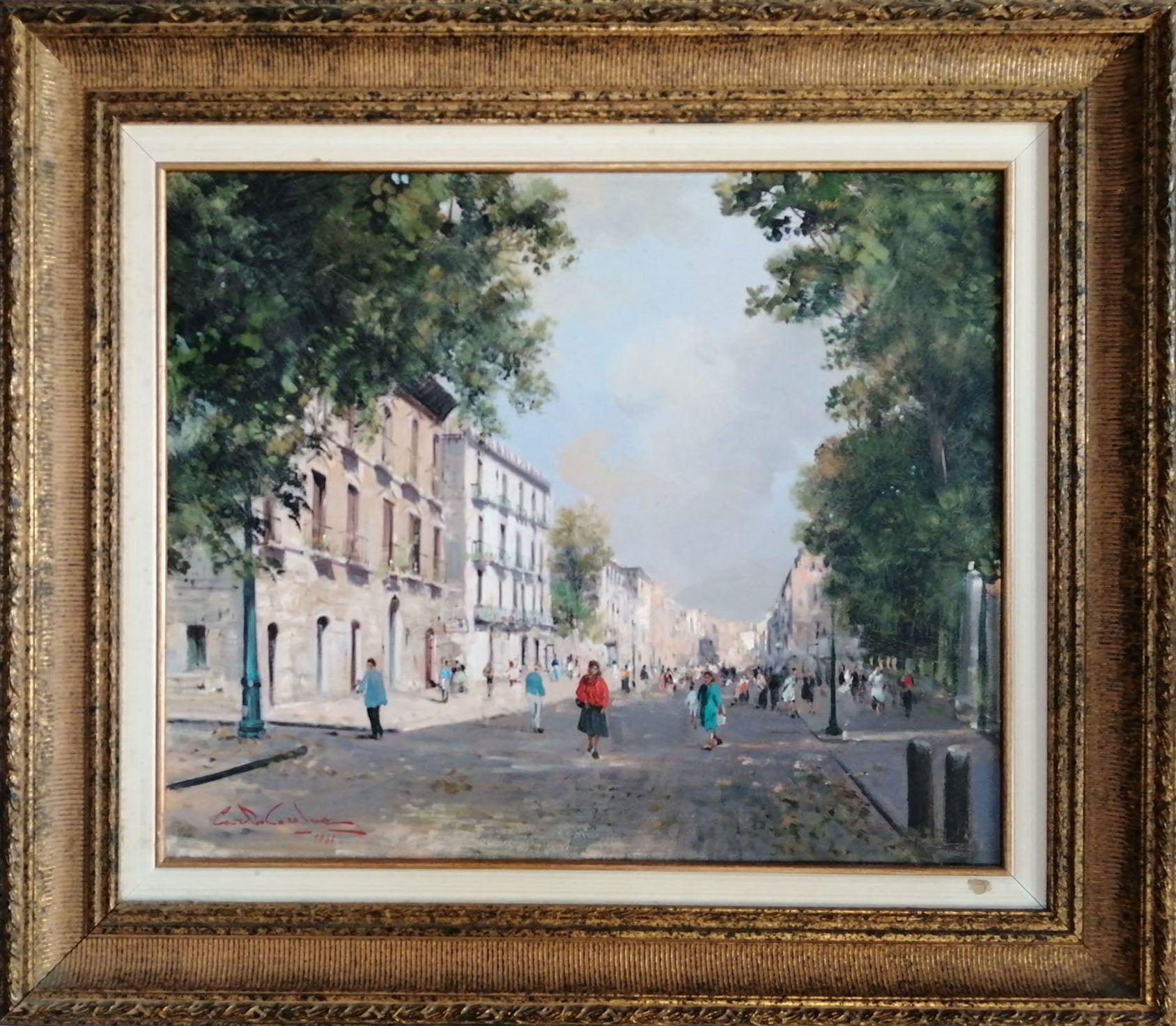 Carlo Cordua - Corso Vittorio Emanuele, Avellino