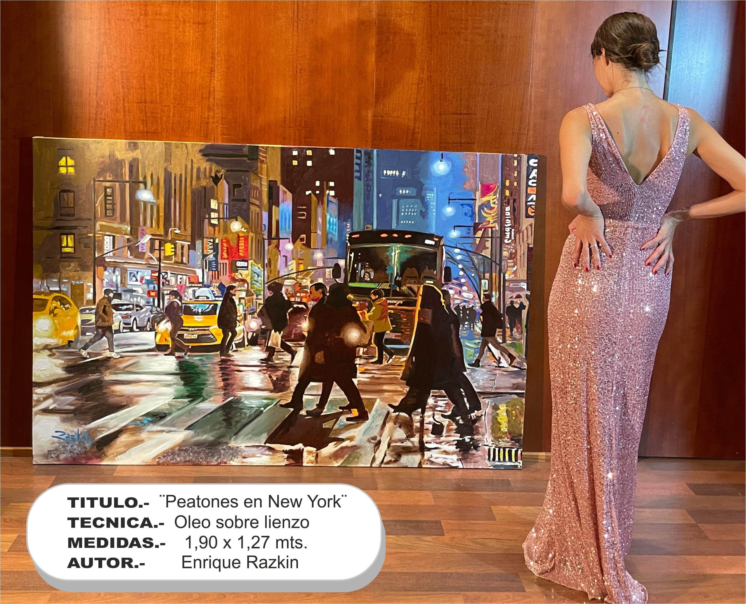 Peatones en New York (Pedoni a New York)