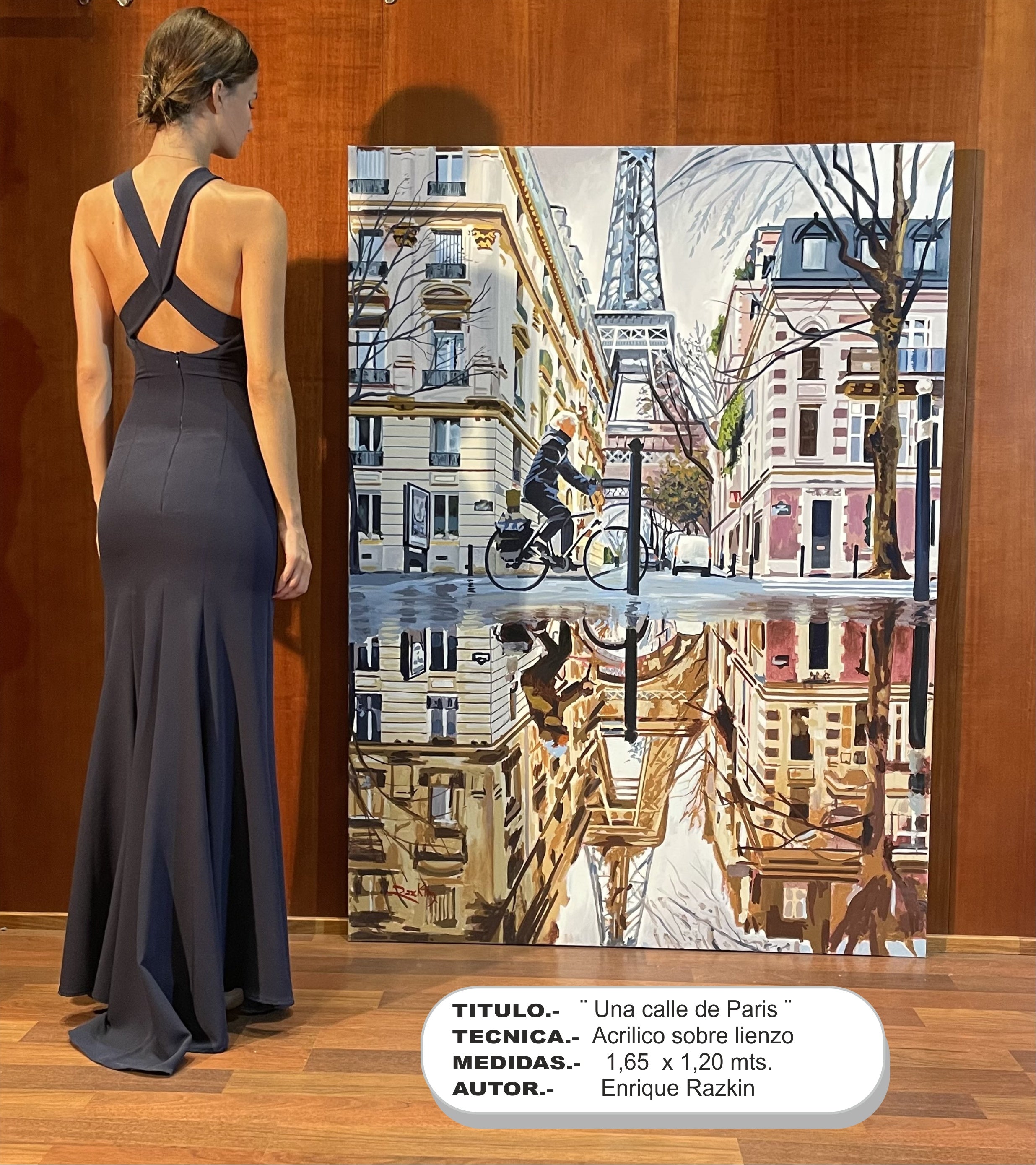 Una calle de París  (Una strada di Parigi)