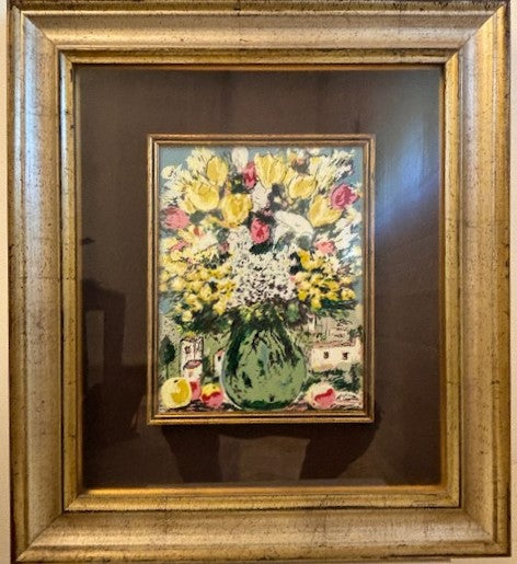 Fiori nella damigiana