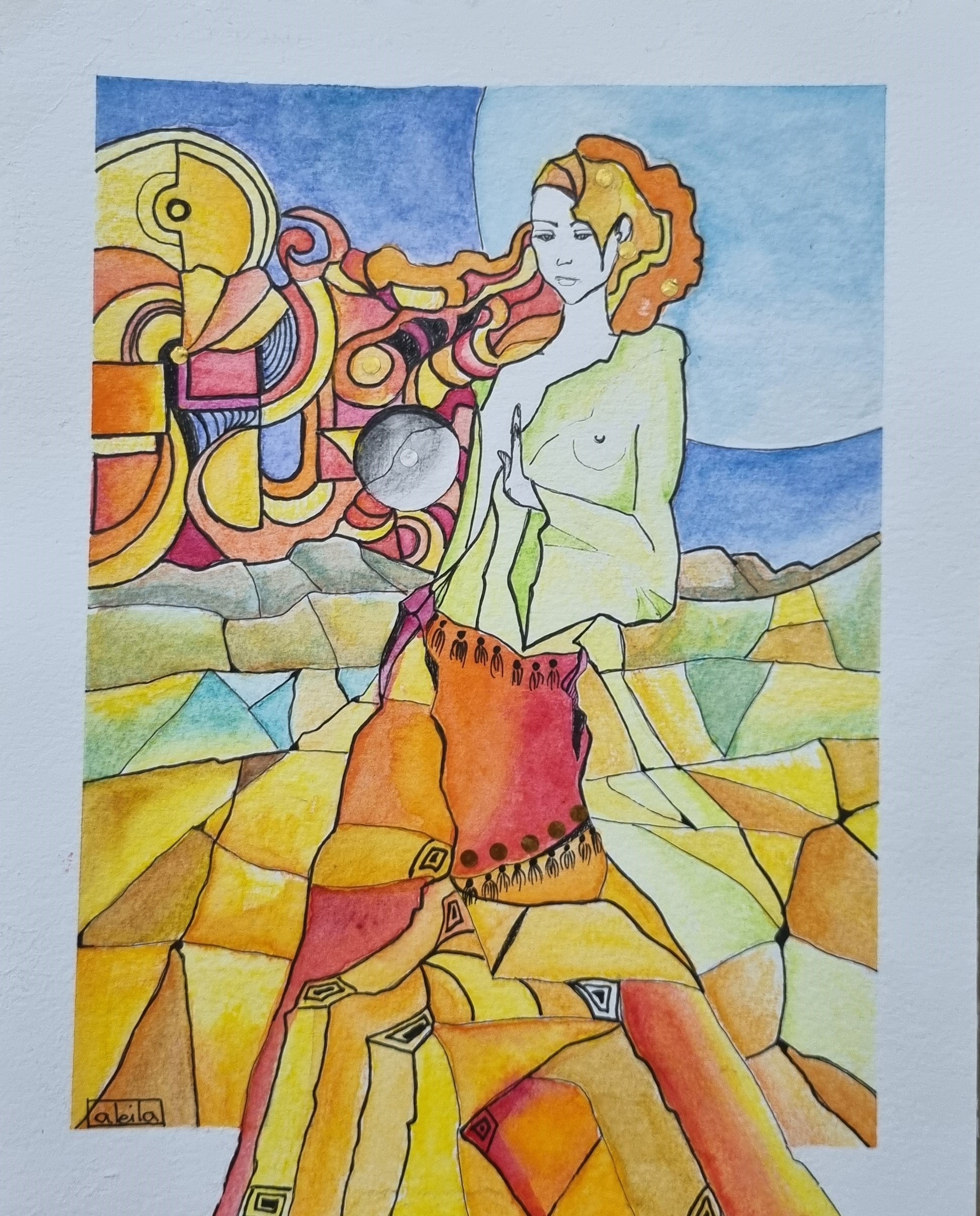 La giovane danzatrice dell'estate