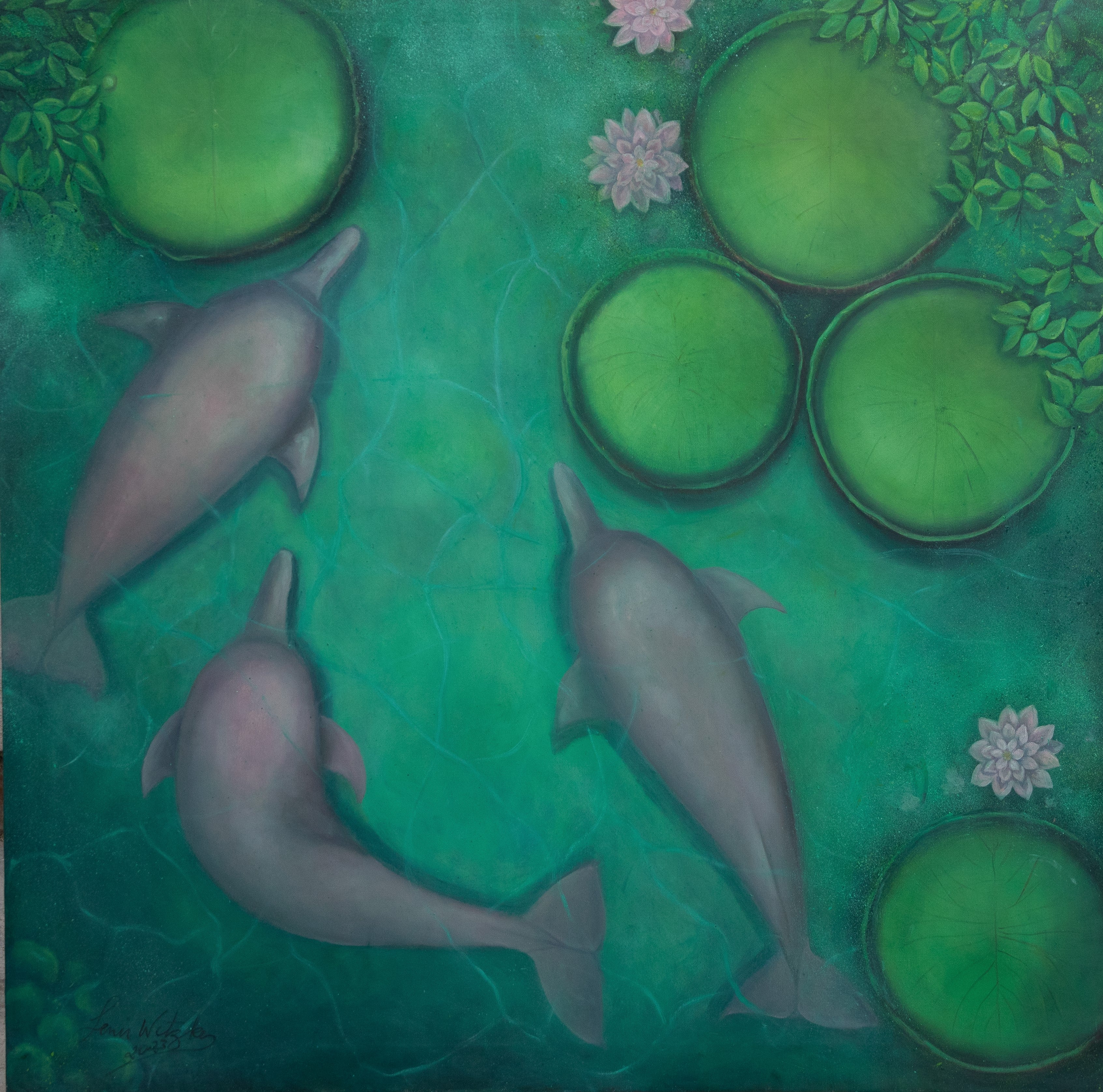 From the series Mythical Landscape: Amazonian Imagination and Culture 'Pink Dolphin'