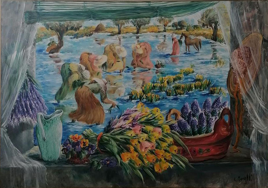 Luciana Manelli - Campo a primavera