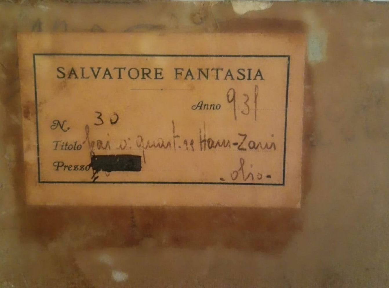 SALVATORE FANTASIA - CAIRO