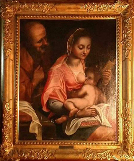 Unknown artist by Barrocci - Untitled (Madonna del Latte)