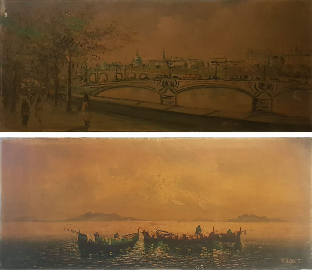 Marchetti - Paesaggio dittico