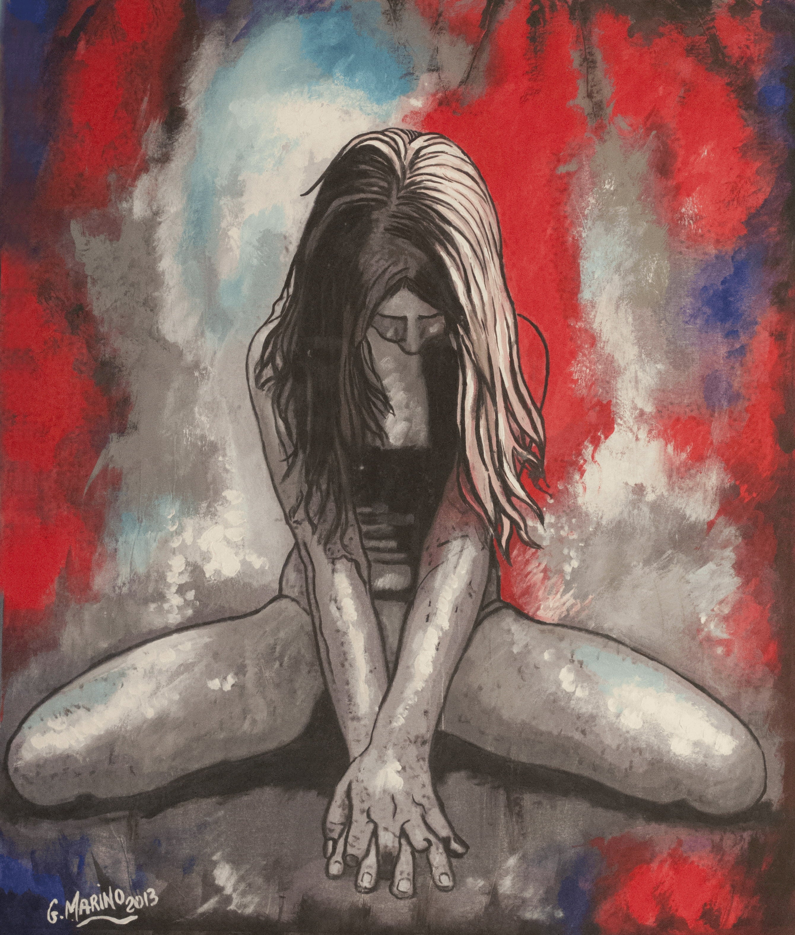 G. Marino - Donna dopo violenza