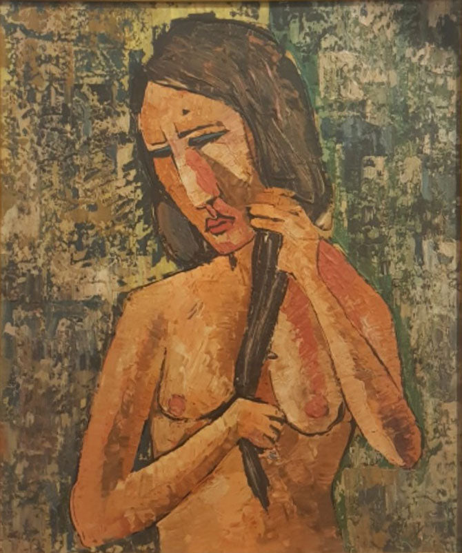Artista desconocido - Figura femenina