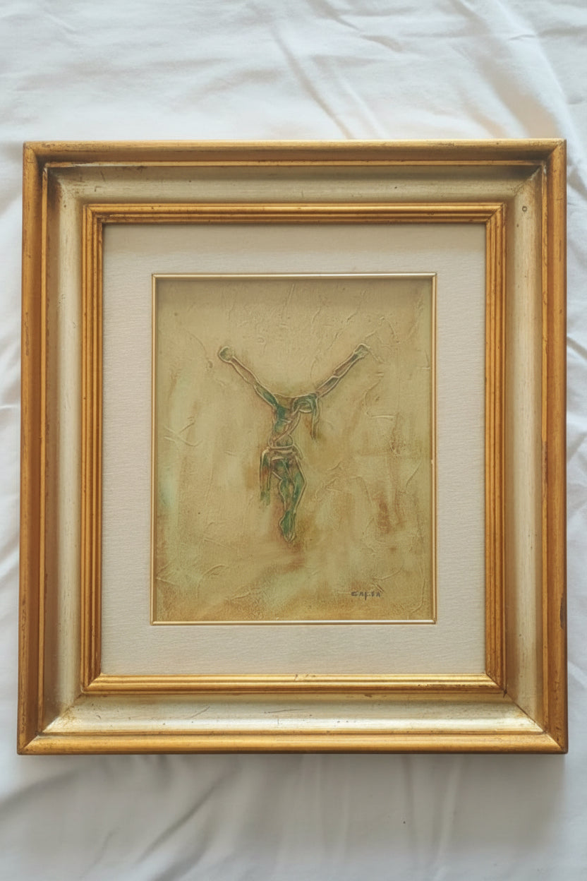 Cristo di Cafrà – Tecniche miste