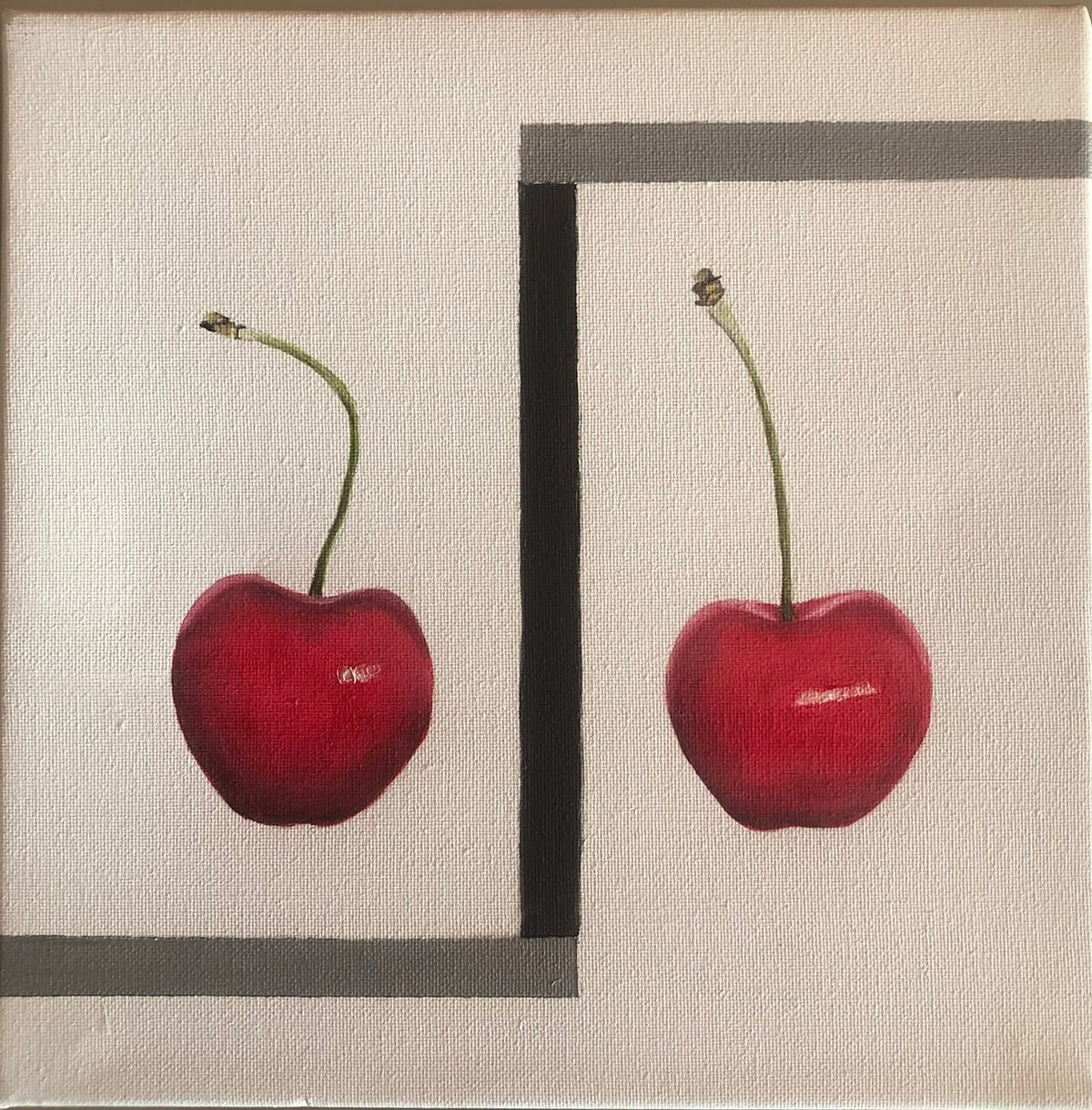 Double di Anna Maria Alessandrini, olio su tela