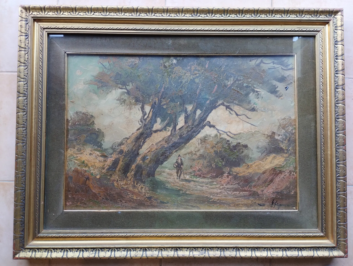 Senza titolo Paesaggio di Gino Grignani, olio