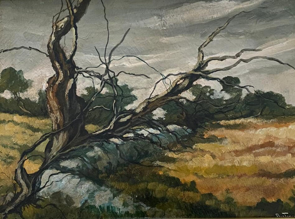 POZZALLO di CELESTINO BERTRAND, olio