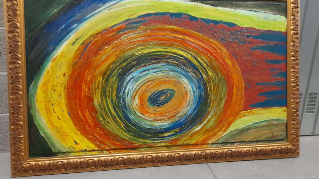 Senza titolo di Miro Persolja, tecniche miste