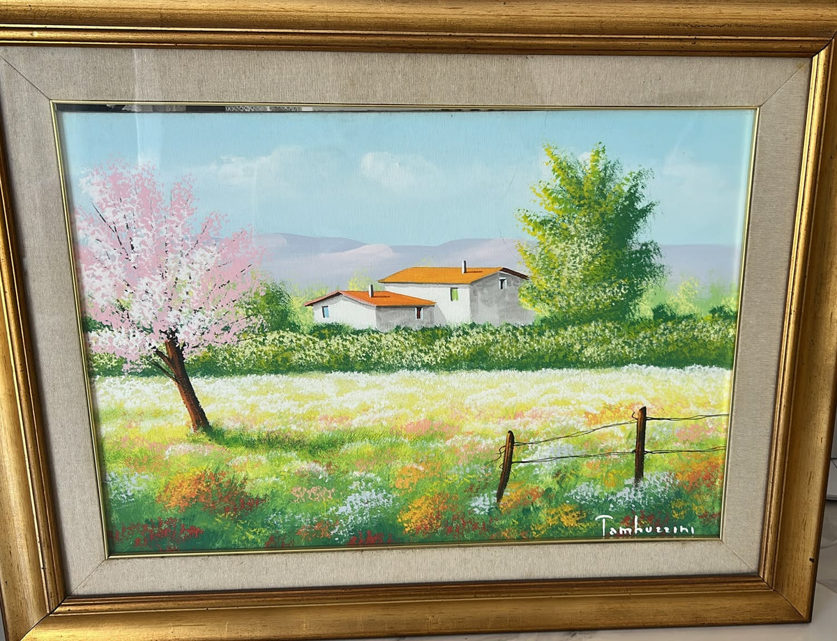 Paesaggio di Alex Tamburrini dipinto a olio su tela