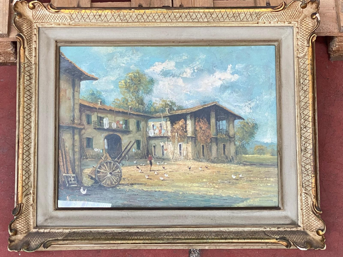 Senza Titolo di Antonio Oriani, olio su tela