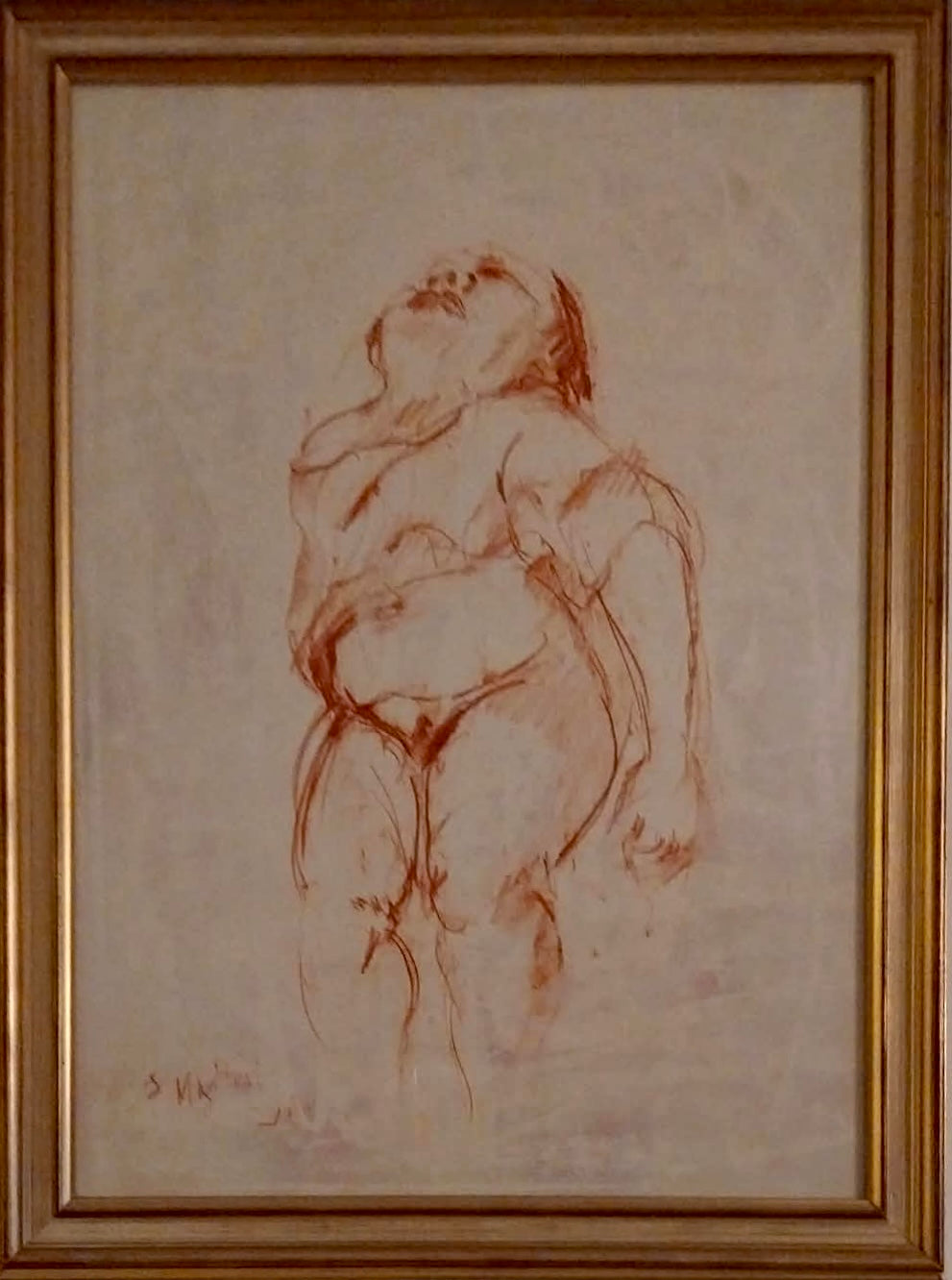 Bambino di Irene Ugolini Zoli, matita su carta