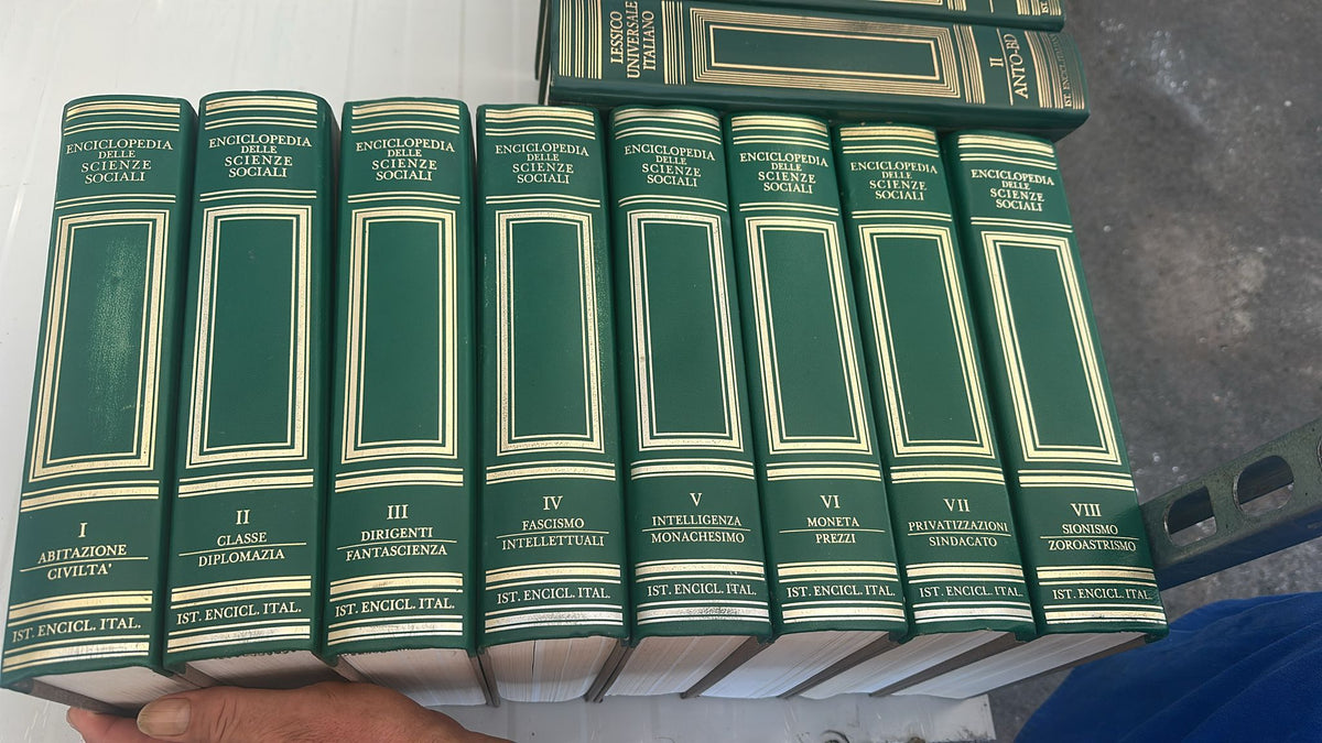 ENCICL. DELLE SCIENZE SOCIALI di TRECCANI, editoria di pregio