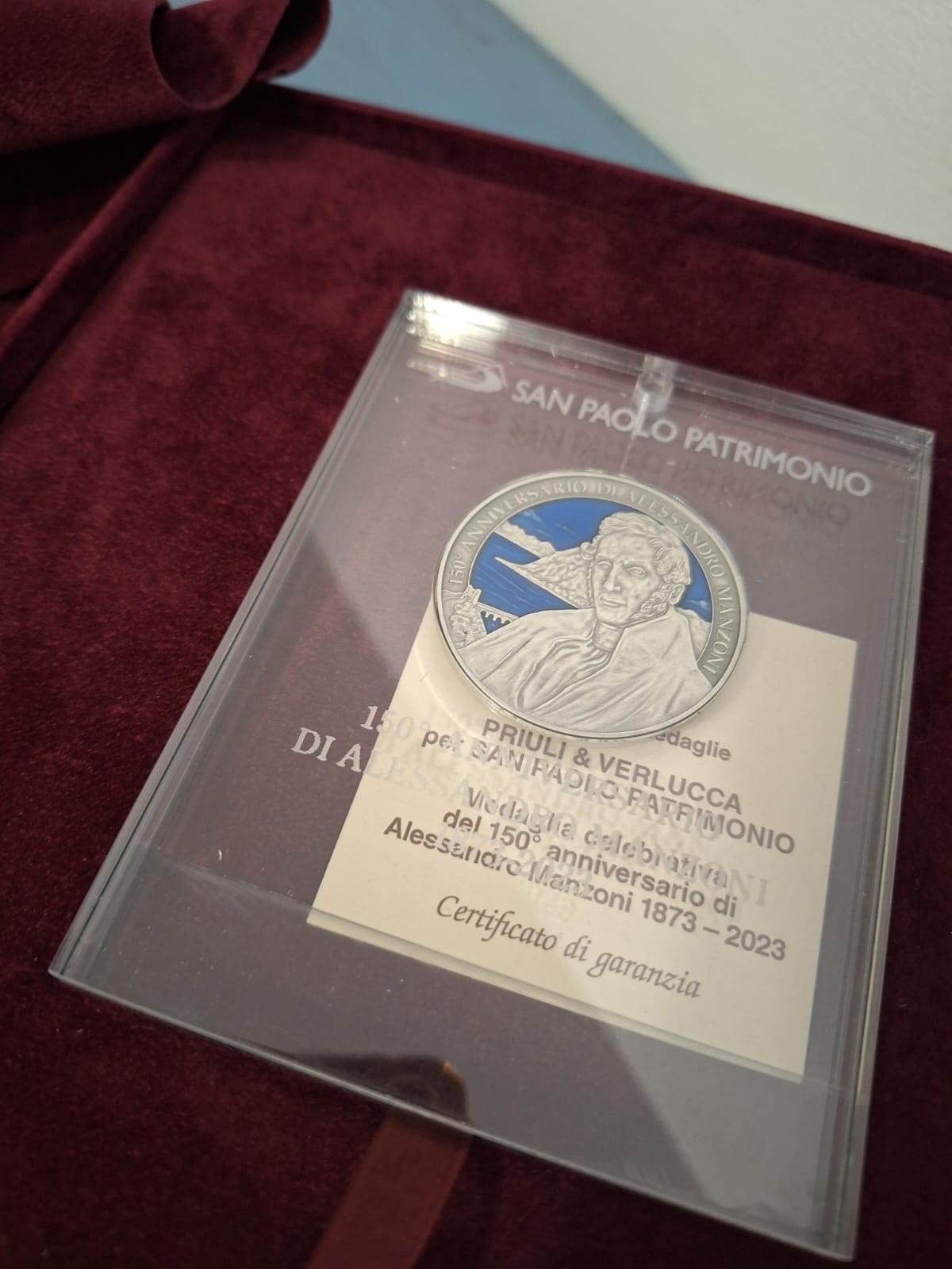 Medaglia commemorativa di Priuli E Verlucca Per San Paolo, editoria di pregio