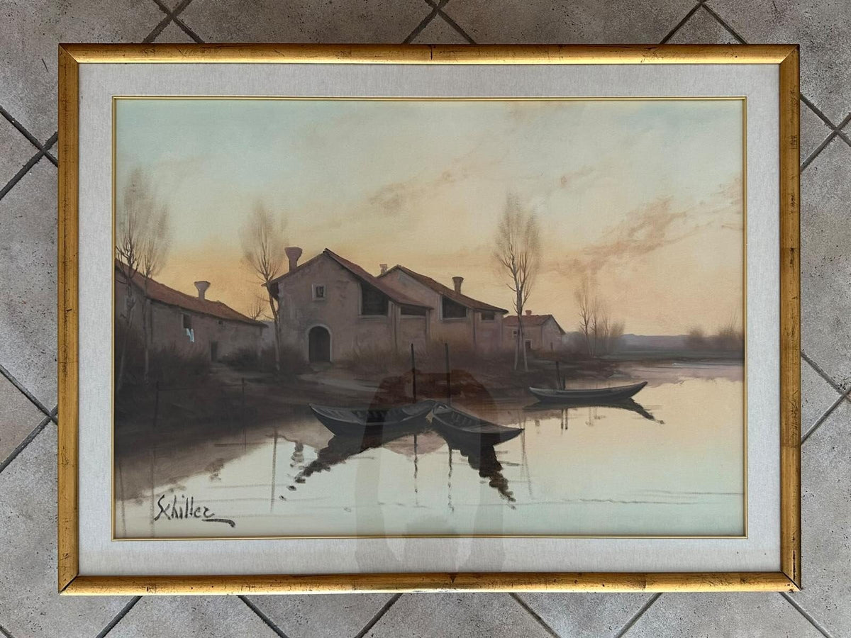 Casoni a RA di Schiller, acrilico