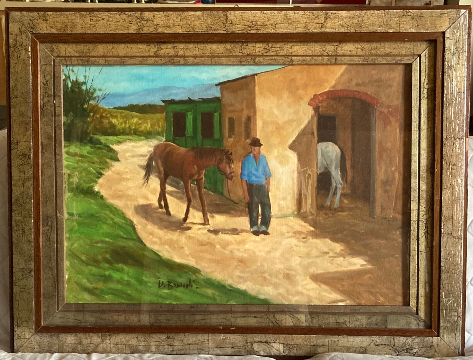 Stalle di Umberto Brandi – Olio