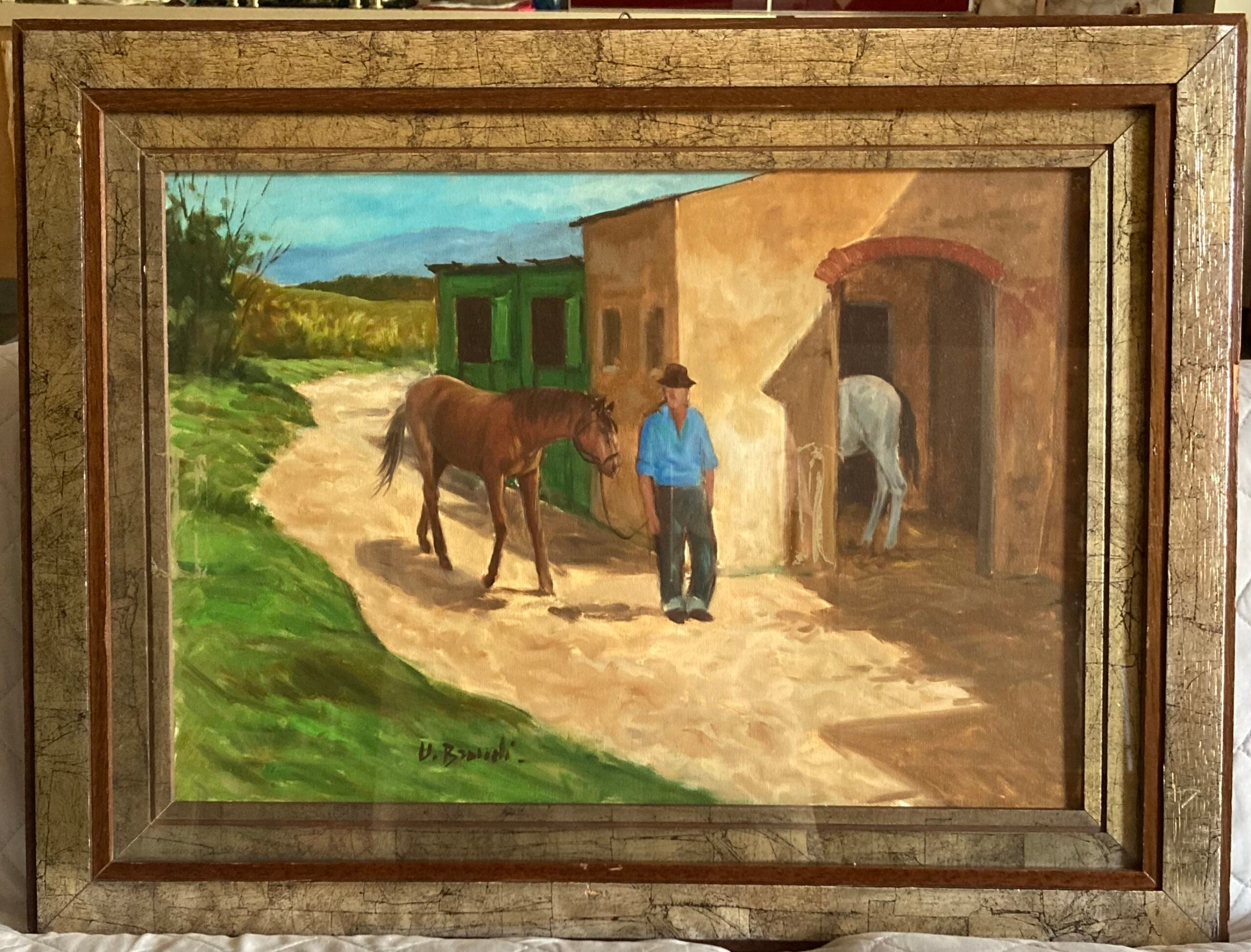 Stalle di Umberto Brandi – Olio