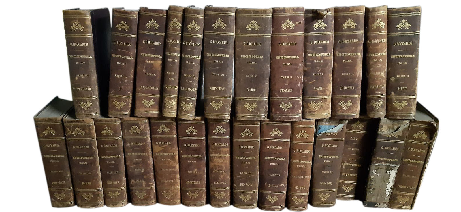 Enciclopedia italiana Boccardo - UTET