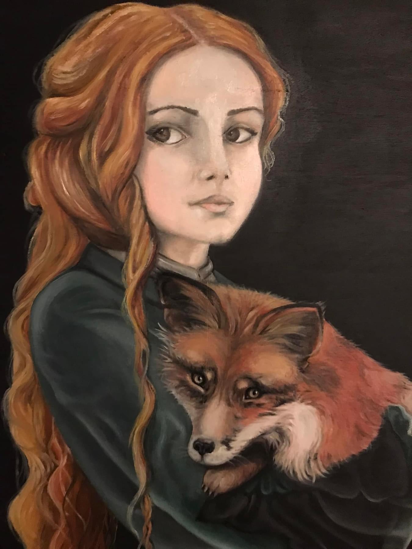 La dama con la volpe