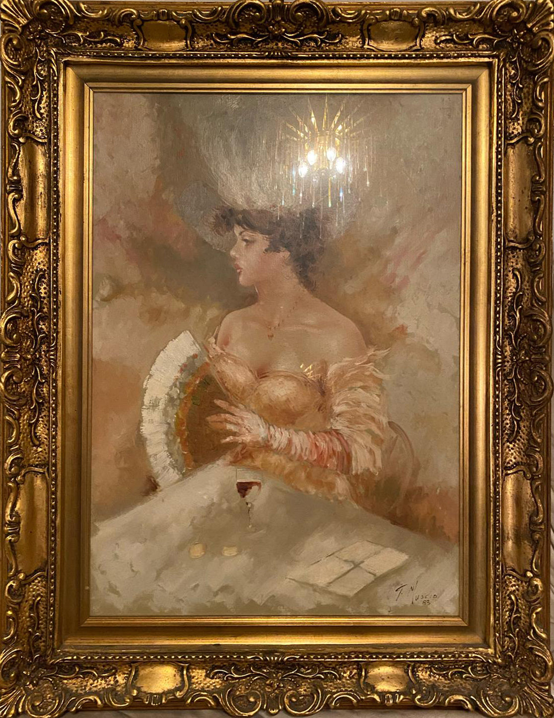 Giovanni Muscio - Senza titolo (ritratto femminile)