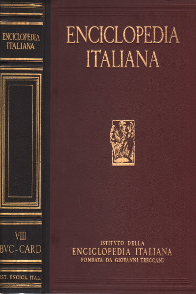 Italian encyclopedia of science, literature and arts Treccani 1st edition (54 volumes)