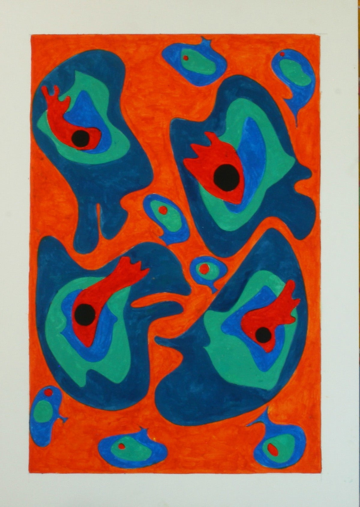 Mario Rei Cannito - Esci dall'acqua rosso