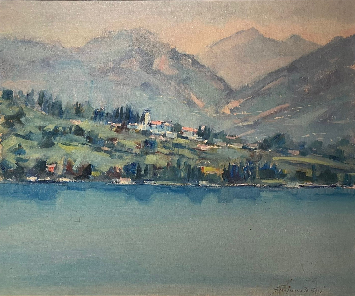 Gianfranco Tessari - En el golfo de Manerba