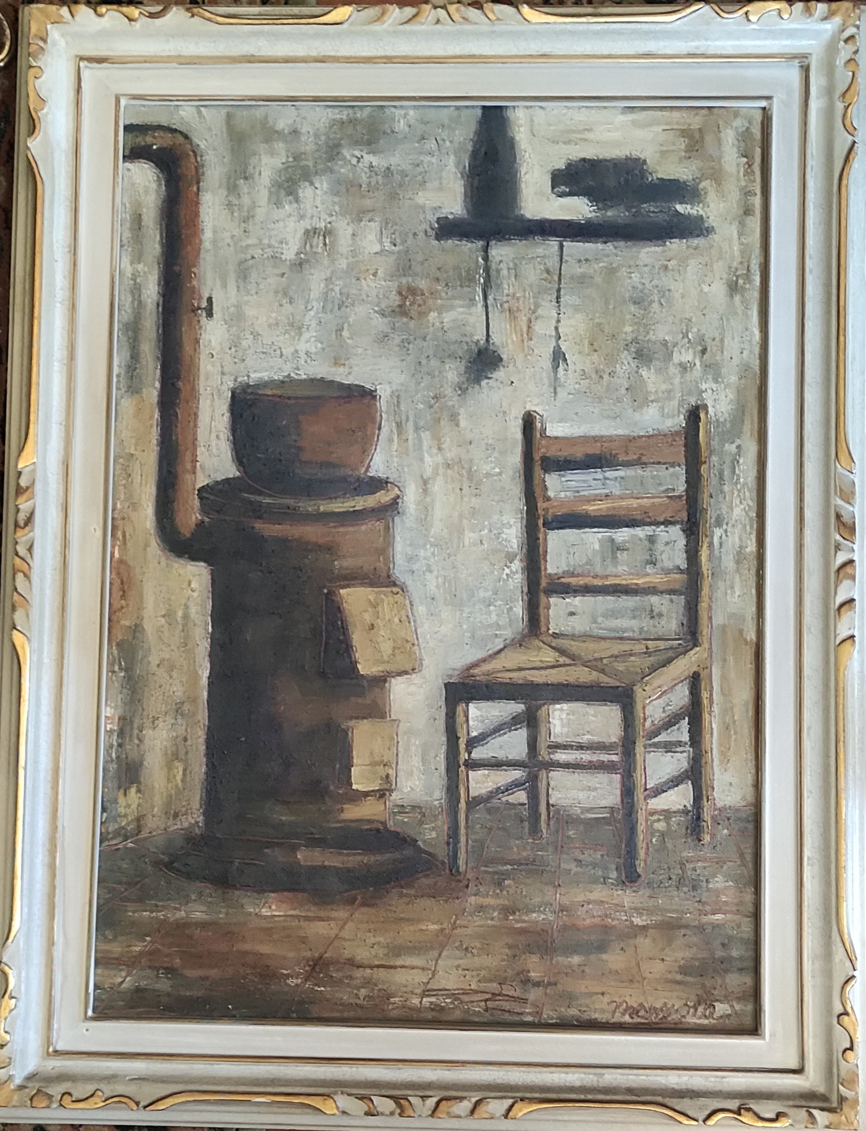 Mazzola - Stufa e sedia