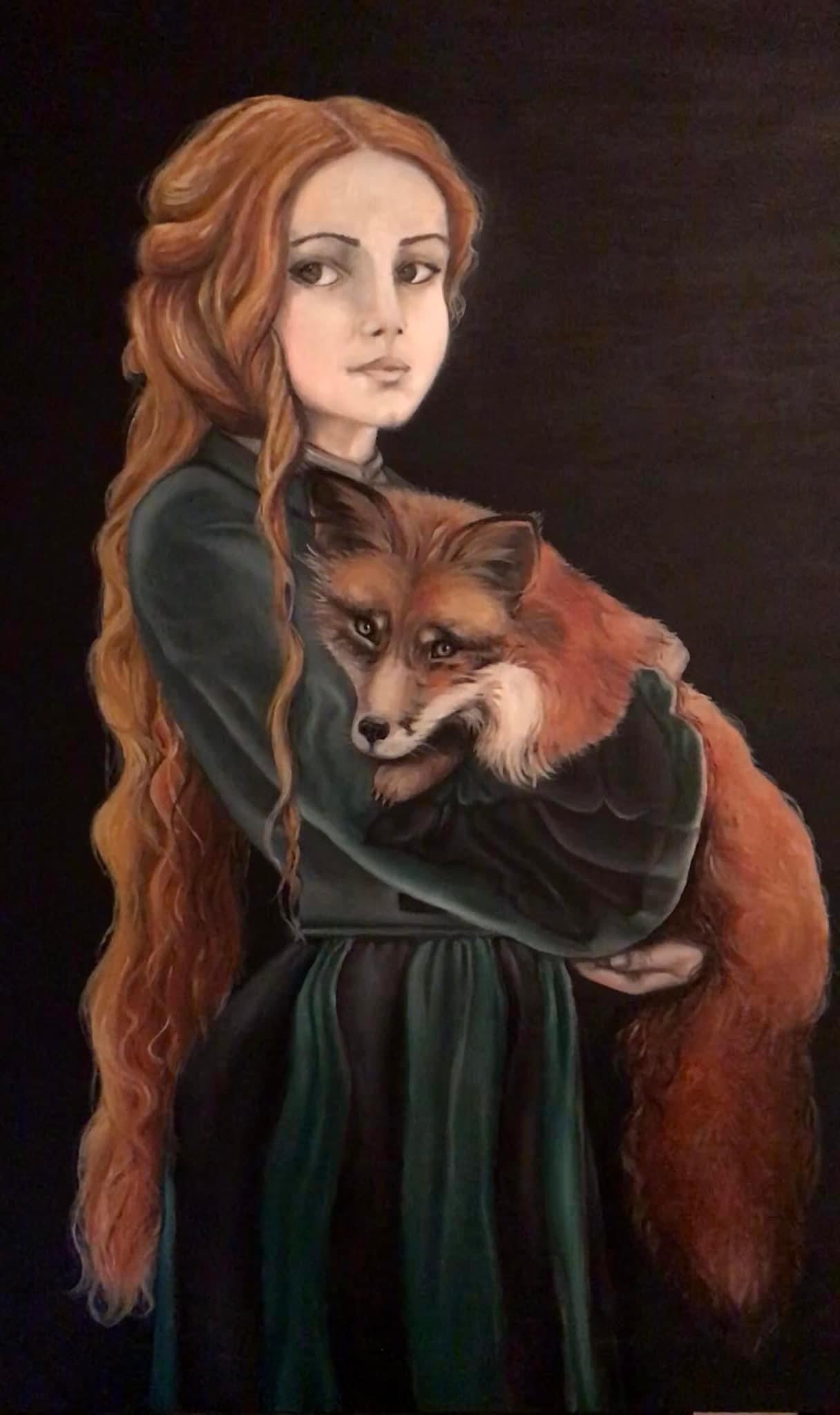 La dama con la volpe