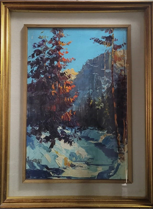 Maurizio Gottardi - Tramonto sull'ultima neve