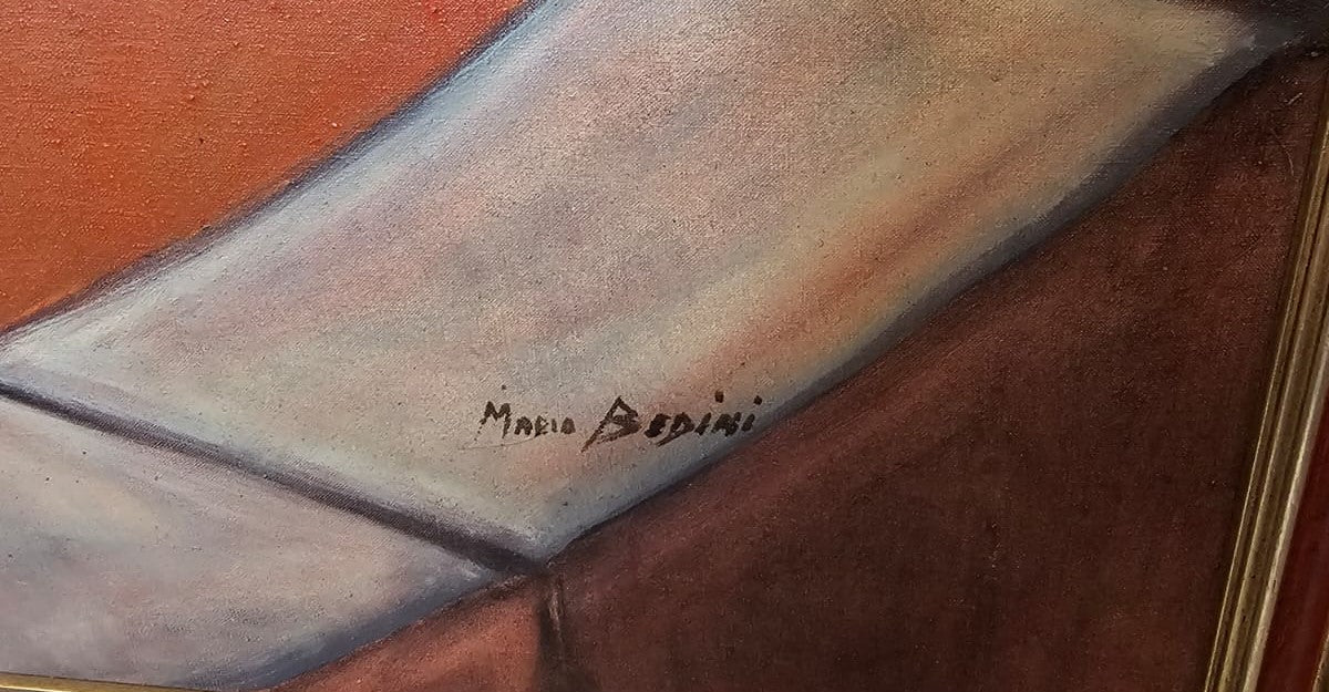 Barcelona Spagna (corrida) – Olio su tela – Mario Bedini