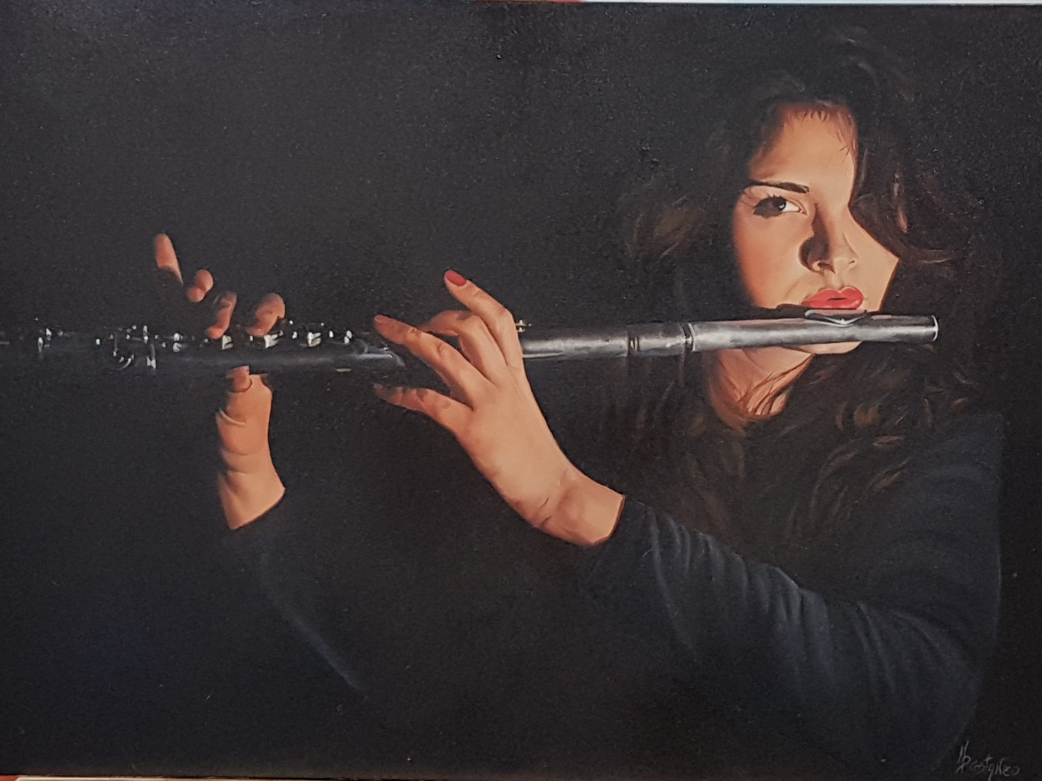 María Pina Costanzo - La flautista