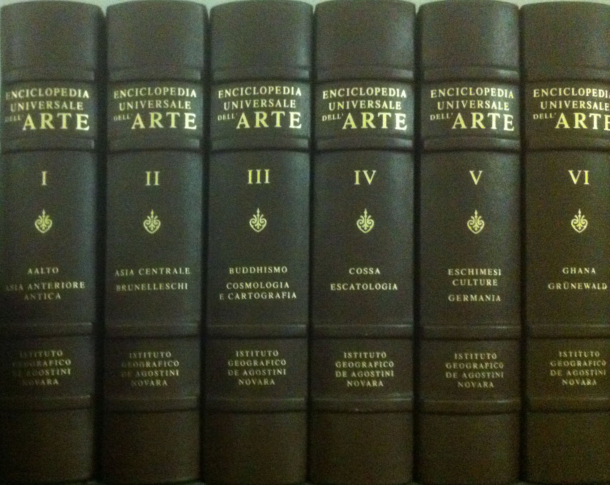 Enciclopedia universale dell'arte - De Agostini