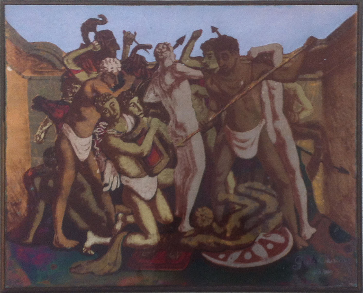 Giorgio de Chirico - La scuola di gladiatori