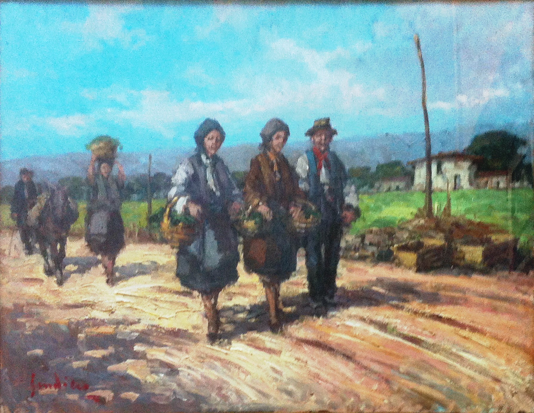 Ernesto Scudiero - Ritorno dai campi