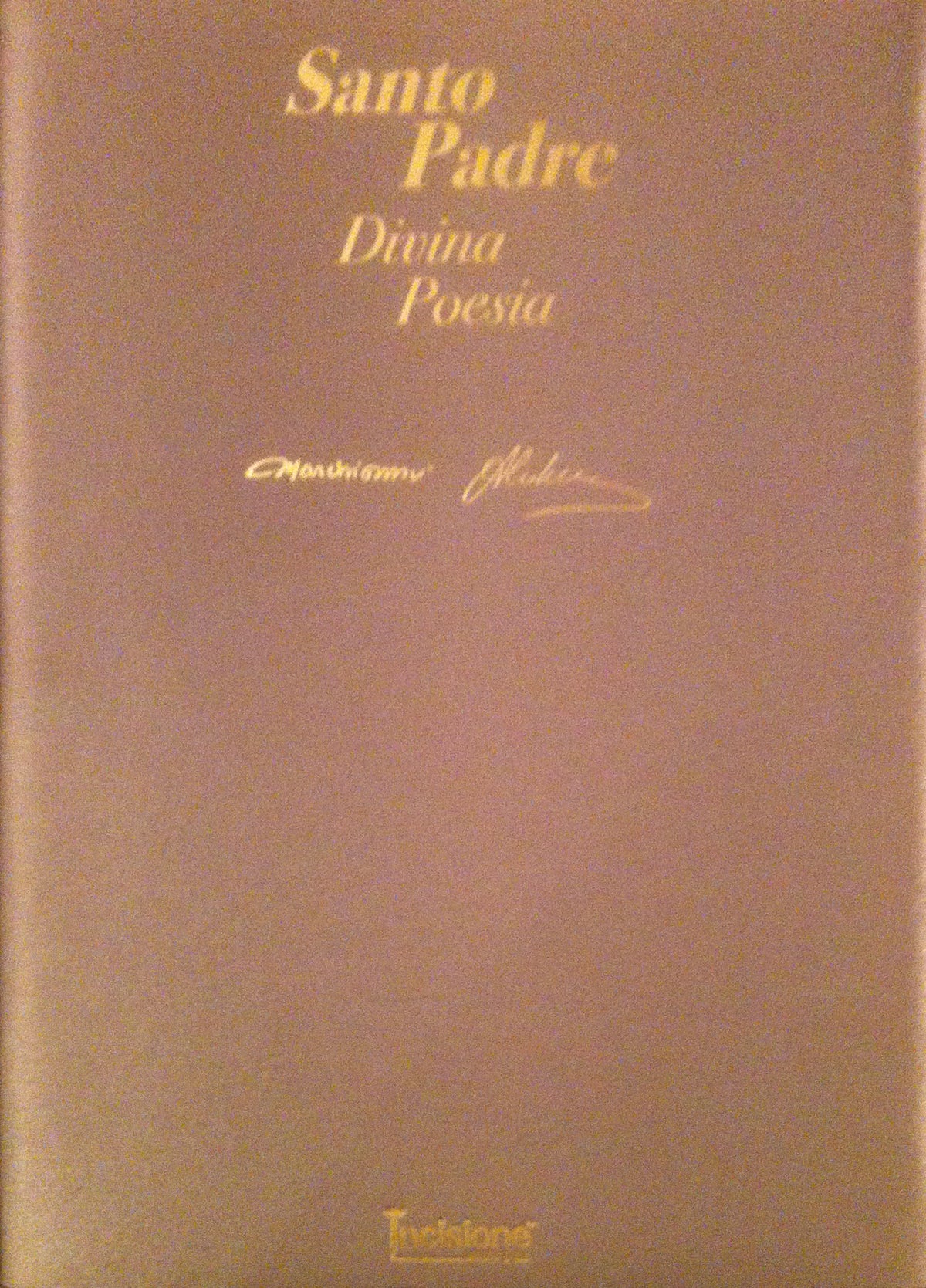 Santo Padre - Incisione Arte