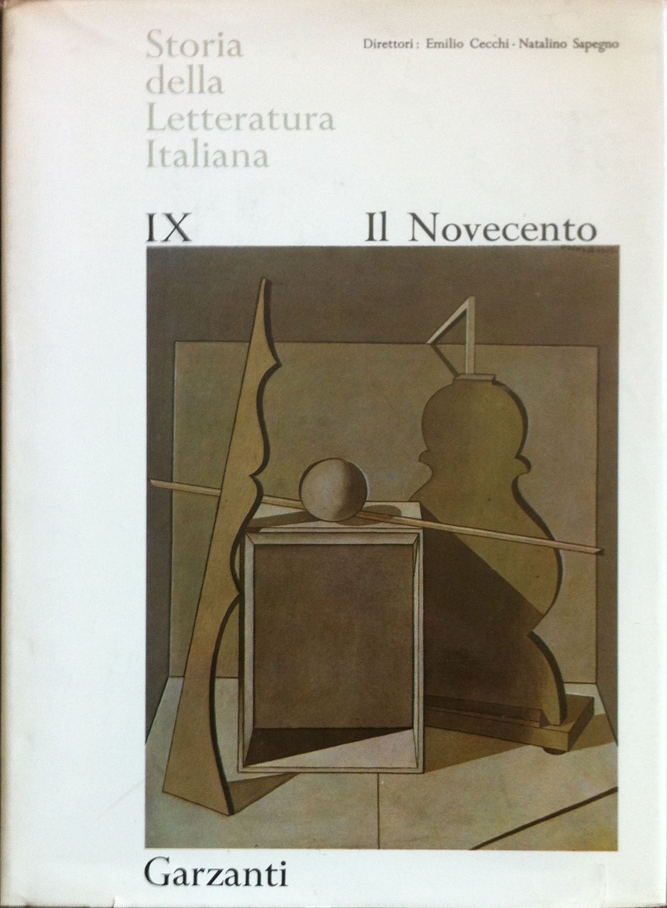 Storia della letteratura italiana - Garzanti editore