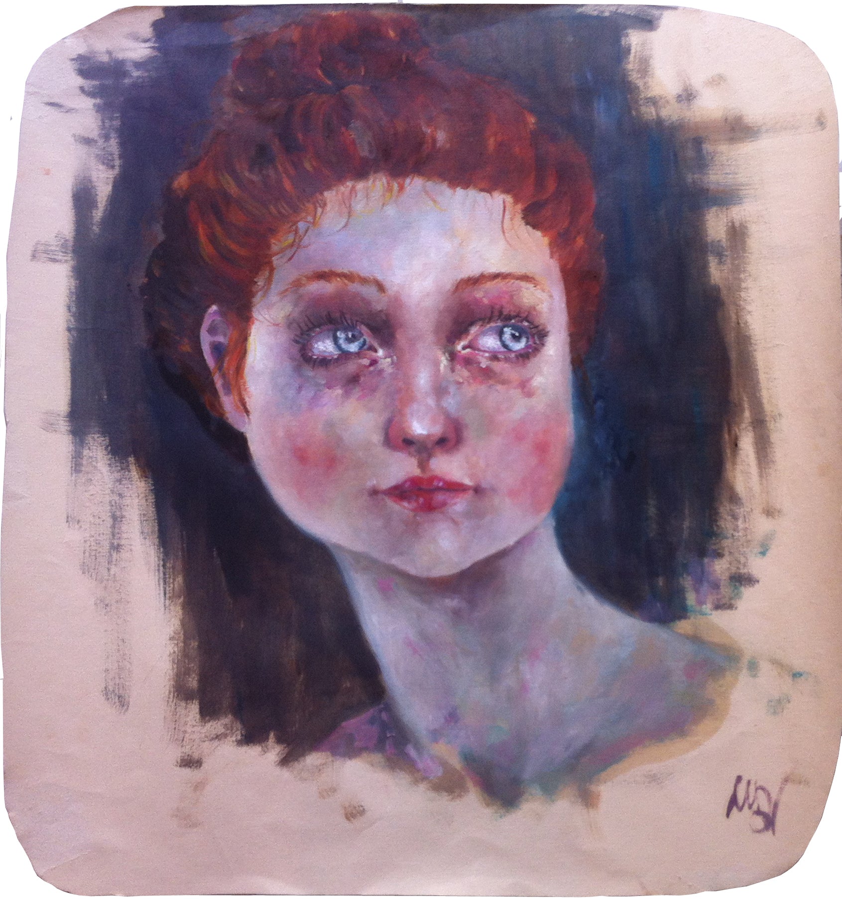 Mariangela del Vecchio - Volto di Fanciulla