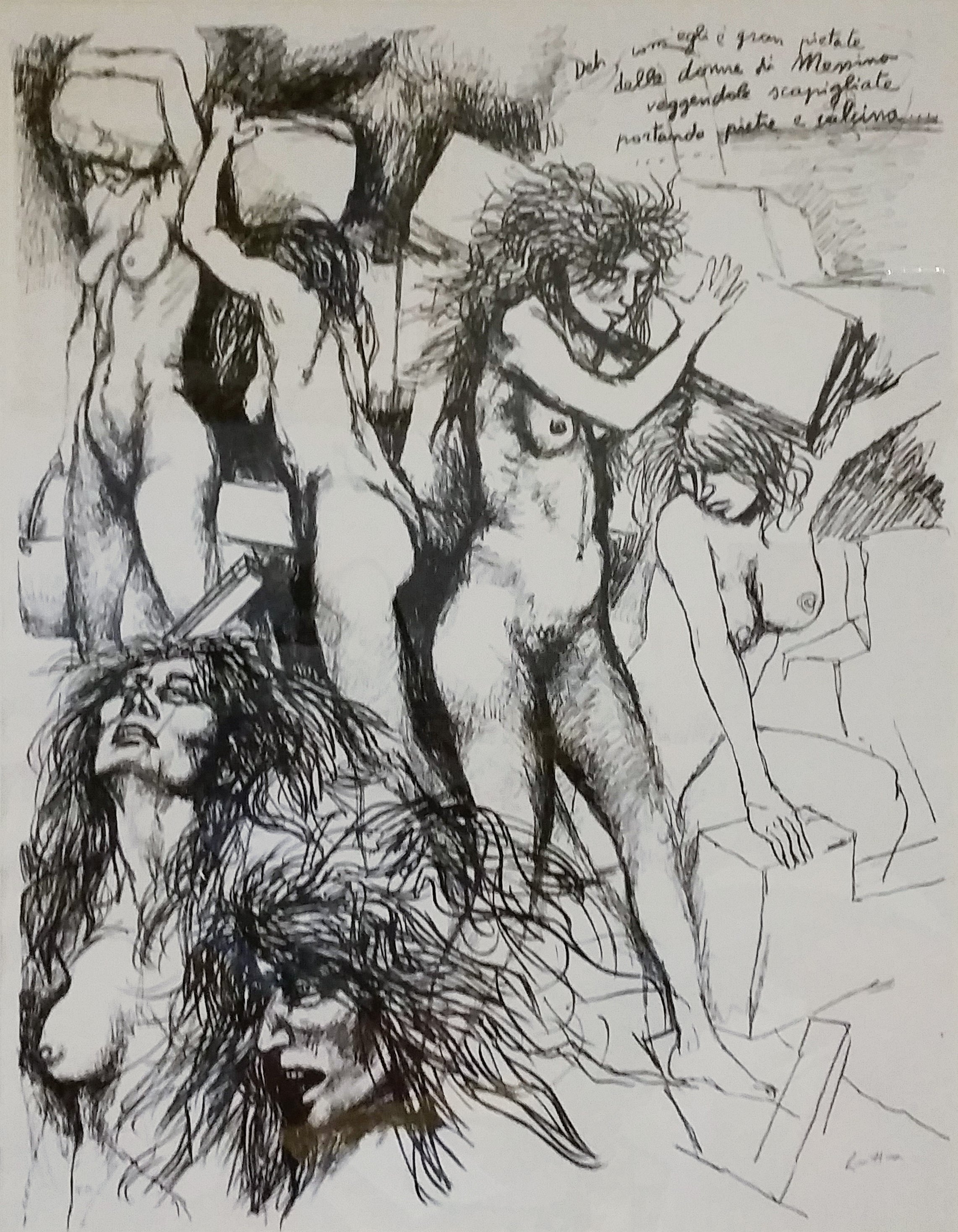 Renato Guttuso - Woman of Messina II